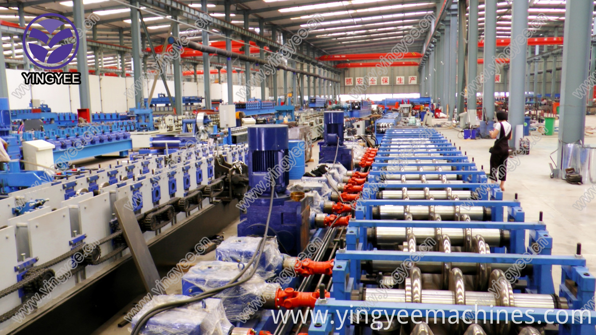 yoder roll forming Guardrail roll forming machine